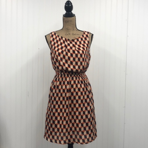 Paper Plane London geometric print dress‎